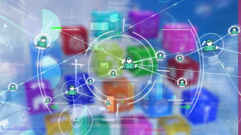 Dynamic Digital Connections with Virtual Communication Icons