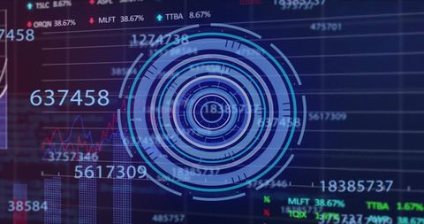 futuristic digital finance analytics with dynamic interface display - Download Free Stock Images Pikwizard.com