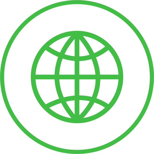 Green Globe Icon with Transparent Background for Web Design - Download Free Stock Videos Pikwizard.com