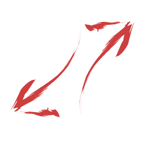 red arrows with abstract brushstroke design on transparent background - Download Free Stock Videos Pikwizard.com