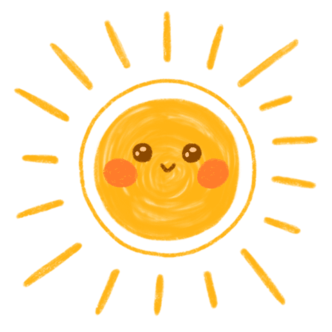 Cheerful Cartoon Sun with Rosy Cheeks on Transparent Background - Download Free Stock Videos Pikwizard.com