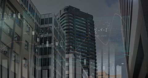 Data Processing and Analytics in Modern Cityscape - Download Free Stock Images Pikwizard.com