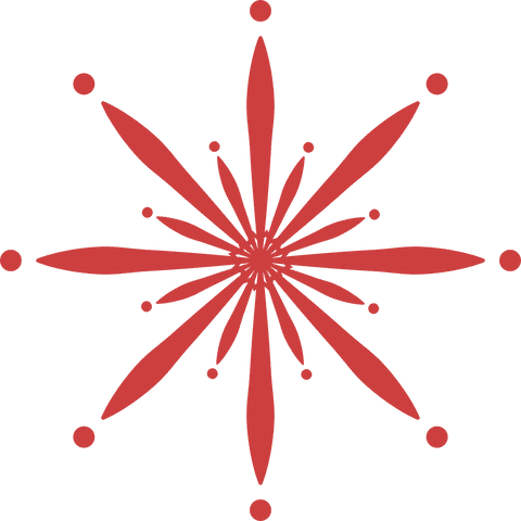 Big Red Rosette Isolated on Transparent Background for Decoration - Download Free Stock Videos Pikwizard.com