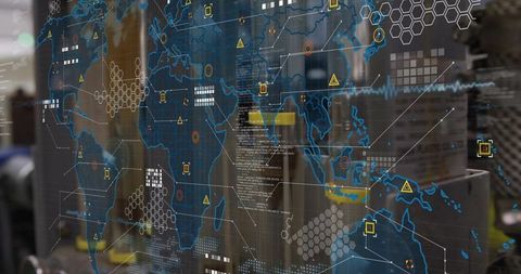 Futuristic data analysis in industrial control room