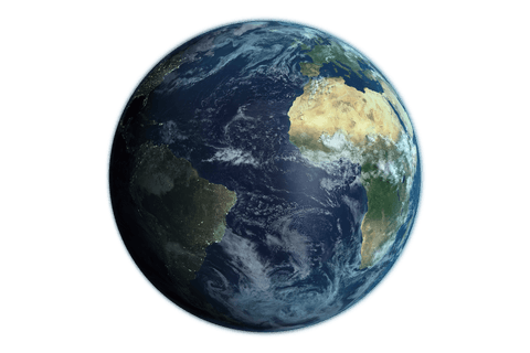 transparent globe with realistic earth view - Download Free Stock Videos Pikwizard.com