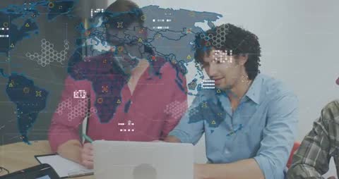 Business Analysts Collaborating on Data Insights