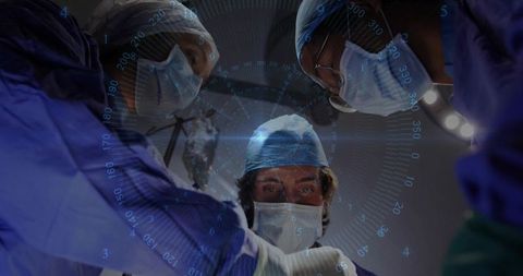 Surgeons utilizing ar technology in precision surgery