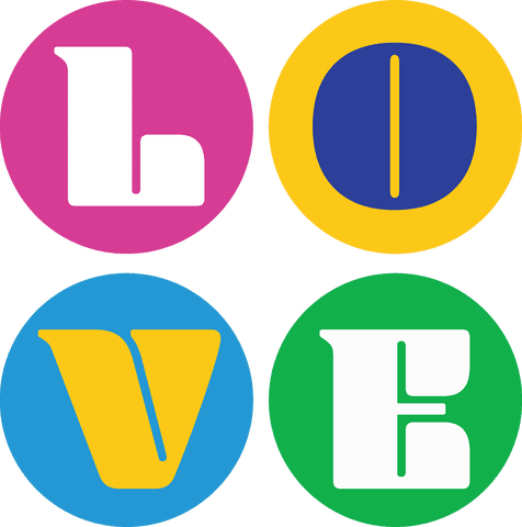 colorful love text on transparent background pop art style - Download Free Stock Videos Pikwizard.com