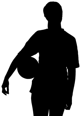 Transparent Silhouette of Woman Holding Ball - Download Free Stock Videos Pikwizard.com