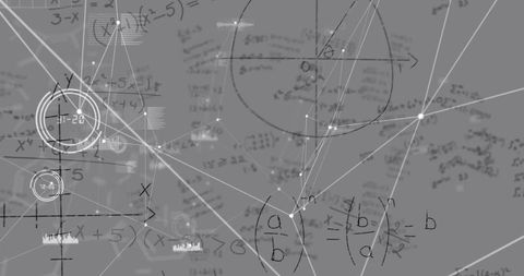 Abstract Network Connections with Mathematical Equations