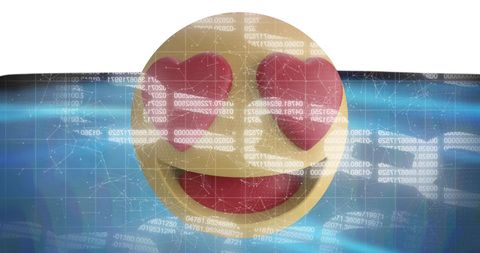 Imagine using this visualization to showcase themes of modern communication and digital networking. This visually engaging representation can be perfect for presentations on social media's role in global connections and technology's emotional impact.