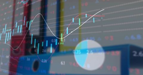 Financial Data Processing with Graphs Overlay