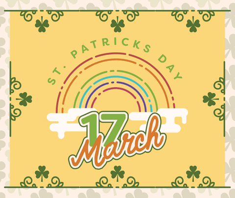 Transparent St. Patrick's Day Celebration Banner with Rainbow Design - Download Free Stock Videos Pikwizard.com