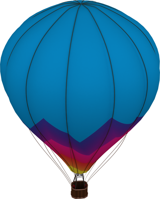 Colorful Passenger Hot Air Balloon Digital Illustration on Transparent Background - Download Free Stock Videos Pikwizard.com