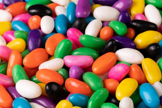 Full Frame of Colorful Jelly Beans - Download Free Stock Photos Pikwizard.com
