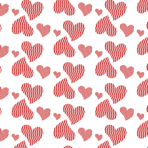 Red Hearts Pattern on Transparent Background for Love Designs - Download Free Stock Videos Pikwizard.com