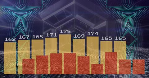 Digital Display of Data Analytics and Infographics - Download Free Stock Images Pikwizard.com