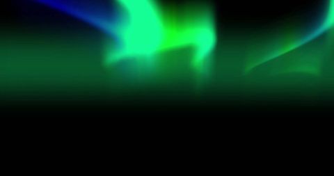 Vibrant Aurora Borealis in Midnight Sky