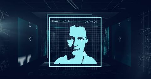 Digital Identity and Data Security Insights with User Profiling - Download Free Stock Images Pikwizard.com