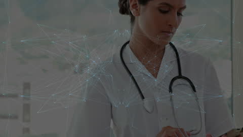 Digital Innovation in Healthcare with Female Doctor