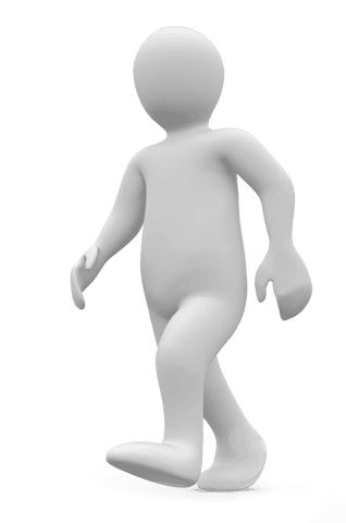 white generic human figure on transparent background - Download Free Stock Videos Pikwizard.com