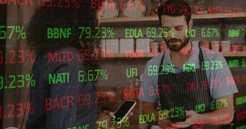 Digital Financial Interface Over Smartphone Payment Interaction