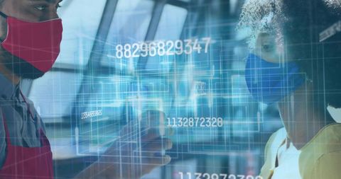 Digital technology in cafes: contactless payment and customer transactions