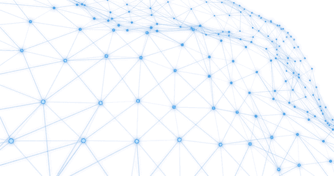 Abstract Blue Transparent Molecular Structure Model with Networking - Download Free Stock Videos Pikwizard.com