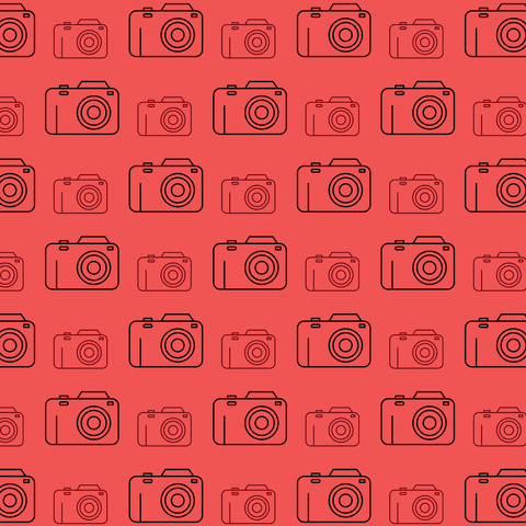 black camera pattern on red transparent background - Download Free Stock Videos Pikwizard.com