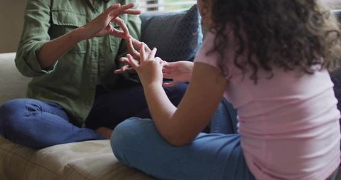 Mother and Daughter Bonding at Home through Communication