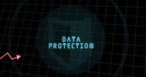 Digital Security and Data Protection Graphic - Download Free Stock Images Pikwizard.com