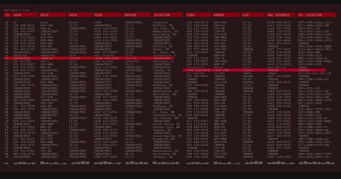 Digital Data Processing on Monochrome Screen with Code - Download Free Stock Images Pikwizard.com