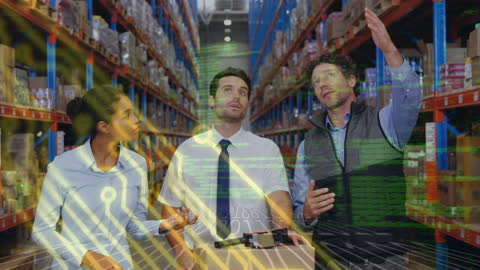 Innovative Warehouse Technology Implementation by Team