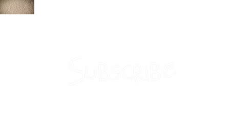Minimalist Subscribe Animation on White Background