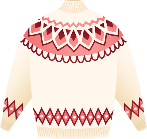basket pattern transparent sweater illustration for winter designs - Download Free Stock Videos Pikwizard.com