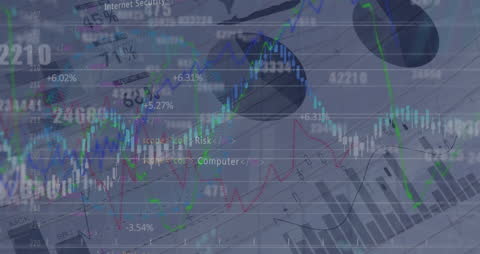 Futuristic Financial Data Analysis and Technology Concepts