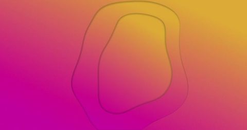 Vibrant Pink to Orange Gradient with Abstract Waves