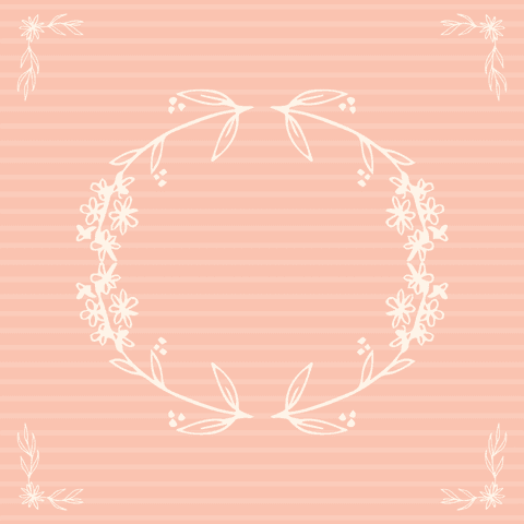 Pink Floral Wreath Pattern with Empty Center on Transparent Background - Download Free Stock Videos Pikwizard.com