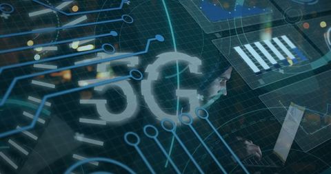 Financial Data Processing with Stock Market Network Connectivity - Download Free Stock Images Pikwizard.com