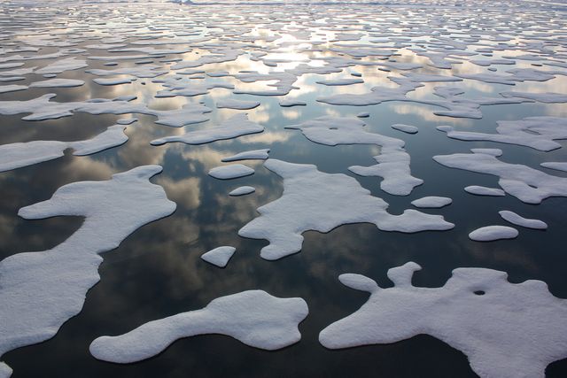 Sea Ice Patterns - Download Free Stock Photos Pikwizard.com