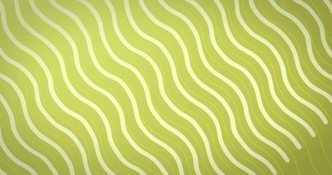 Wavy lines on green background representing motion and fluidity