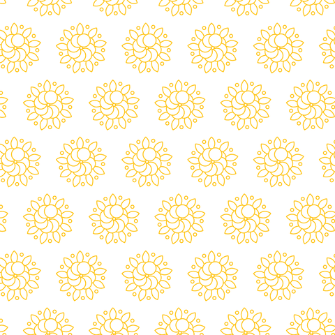 Transparent Yellow Floral Patterns Seamless Design - Download Free Stock Videos Pikwizard.com