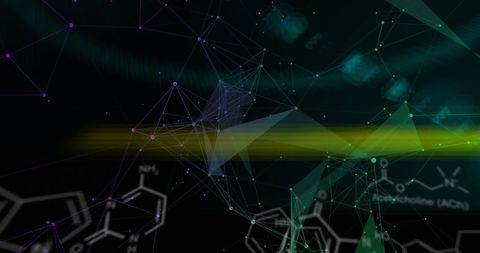 Abstract Digital Visualization of Science and Technology - Download Free Stock Images Pikwizard.com