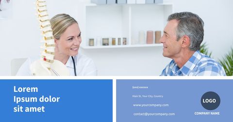 Friendly Doctor Offering Professional Healthcare Guidance - Download Free Stock Templates Pikwizard.com