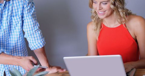 Friendly Collaboration with Technology in Office Environment