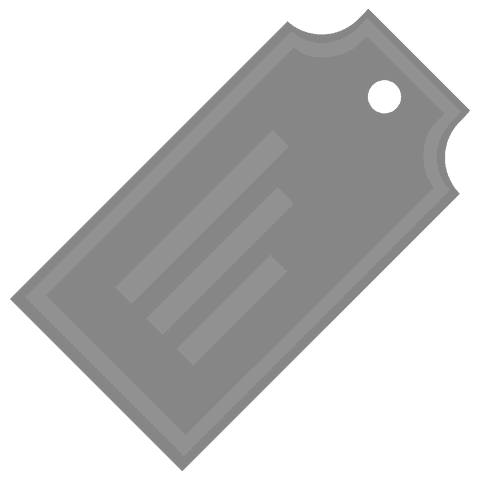 Grey Tag Label Digital Illustration on Transparent Background - Download Free Stock Videos Pikwizard.com