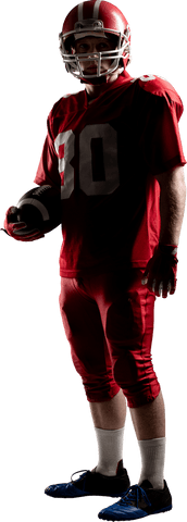 Transparent Background Young American Football Player Portrait - Download Free Stock Videos Pikwizard.com