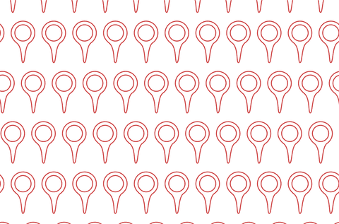 Red Pointer Pattern on Transparent Background Design Element - Download Free Stock Videos Pikwizard.com