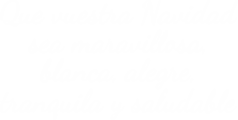Hispanic christmas wishes white text on transparent background