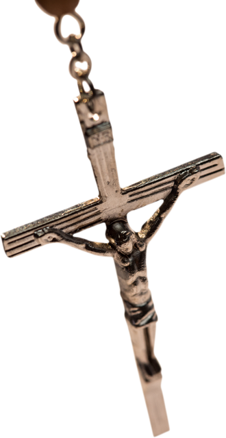 Chain with Cross on Transparent Background, Symbolizing Faith and Religion - Download Free Stock Videos Pikwizard.com